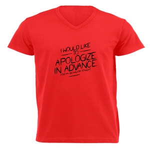 Apologise T-Shirt V-neck Ravewave Original
