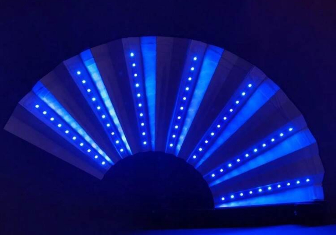 LED Fan Blue