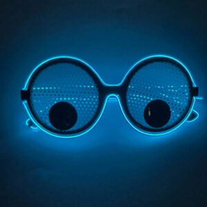 LED Rotating Eyeball glasses Blue