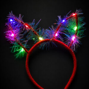 LED bunny ears Red