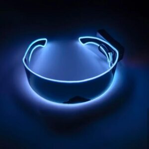 Futuristic LED Glasses Blue