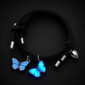 Glow in the dark Butterfly necklace - On Sale