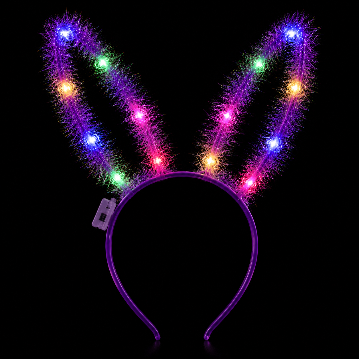 LED bunny ears Purple