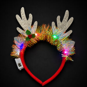 LED Reindeer headband