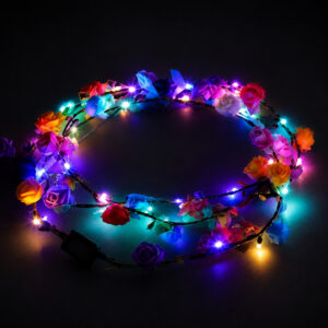 Glowing Flower Wreath crown
