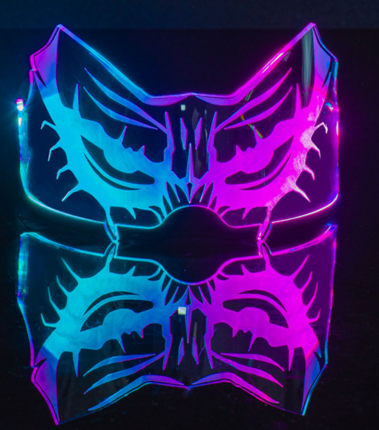 LED Fox Mask