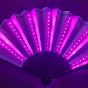 LED Fan Purple Pink