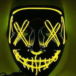 LED Mask Yellow - On Sale